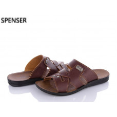 Шлепанцы Spencer 10502 коричневий