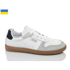 Кроссовки Demur AB720-2 білий-чорн