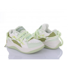 Кроссовки Violeta 136-28 white-green