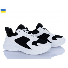 Кроссовки Lvovbaza B&R 236 чор-білий