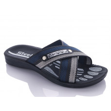 Шлепанцы Demur TRK STL blue-grey