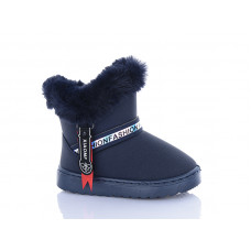 Угги Леопард W111-3 blue