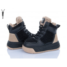 Ботинки Clibee TB23 black-khaki