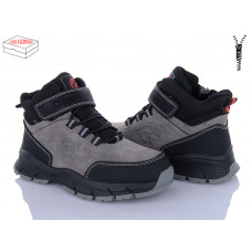 Ботинки Цветик KC520 grey-black,деми