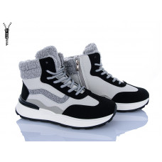 Ботинки Baolikang 8712 grey-black Ботинки Baolikang 8712 grey-black
