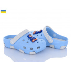 Кроксы Inblu 401 блакитний