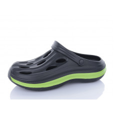 Кроксы Alimama-Girnaive 802 black-green