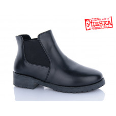 Ботинки Jibukang 01-765 black уцінка