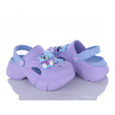 Кроксы Shev Shoes QN1833B purple