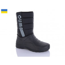 Сапоги Slipers 332 чорний (41-46)