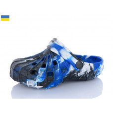 Кроксы Inblu SV16 папуга-чорний