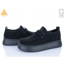 Туфли Stilli Group E2520-1 замш піна