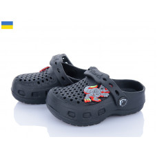 Кроксы Alex 10-09 чорний 