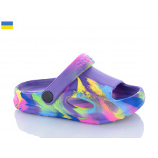 Босоножки Inblu H9 папуга-фіолет.