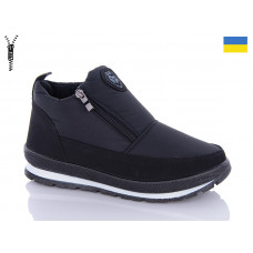 Ботинки Qq Shoes Едіта 5 чорний