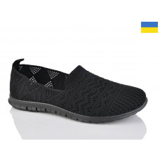 Слипоны Demur 649 чорний
