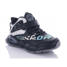 Кроссовки Comfort-Baby 39358-1 ч-срібний 