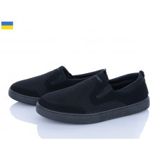 Слипоны Lvovbaza B&R 501 чорний