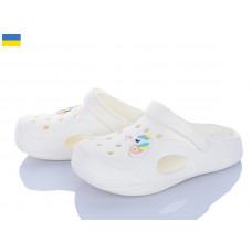 Кроксы Inblu F612 молочний