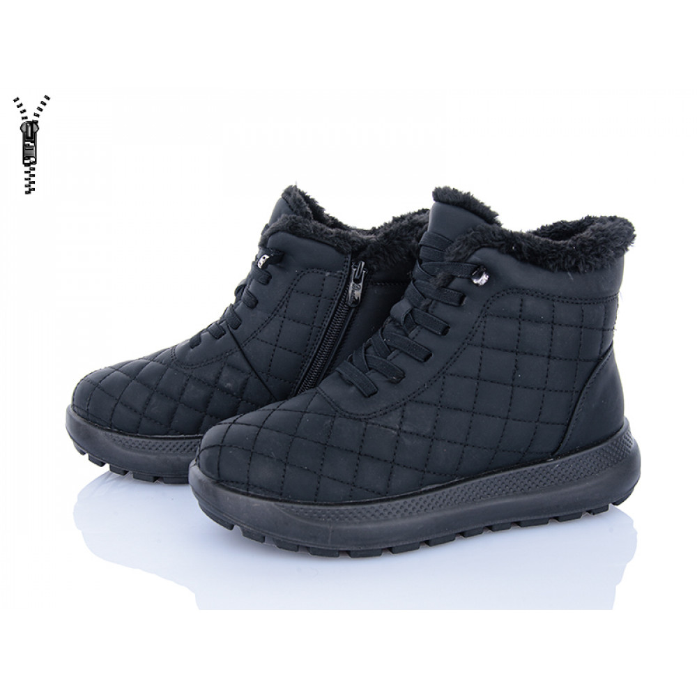 Ботинки Baolikang 60955 black Ботинки Baolikang 60955 black