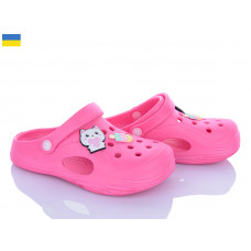 Кроксы Inblu 612 рожевий