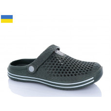 Кроксы Успіх Olimp P406 хакі