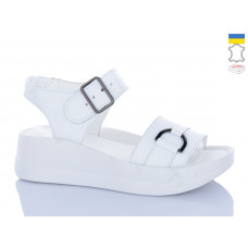 Босоножки Sali 1718-3 білий біл-п