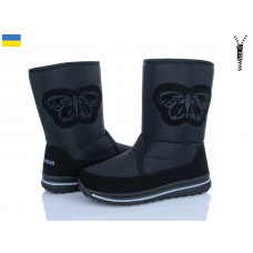 Дутики Paolla 3133 чорний