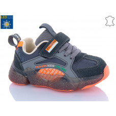 Кроссовки Comfort-Baby 19976 сірий LED 
