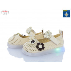 Туфли Poni Kids B1081 beige LED
