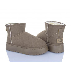 Угги Kaia 7282 khaki