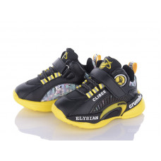Кроссовки Clibee L353 black-yellow