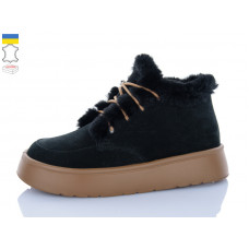 Ботинки Sali 2501-1 чорний з кор-п.зима