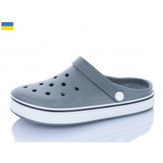 Кроксы M&L Alex13 ML4001 сірий