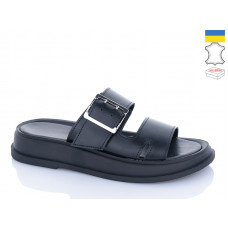 Шлепанцы Sali 516 чорний к чор-п.