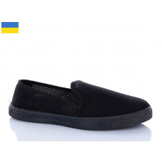 Слипоны Успіх Krok C3 чорний