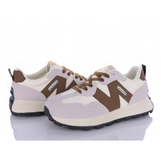 Кроссовки Violeta 170-19 beige-brown