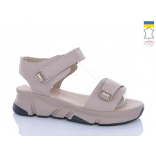Босоножки Garti 0150 беж шкіра