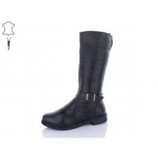 Сапоги Qq Shoes 617 black