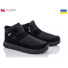 Ботинки Slipers 3803 чорний