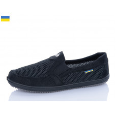 Слипоны M&L Alex14 AT11 чорний