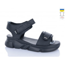 Босоножки Garti 0150 чорний шкіра