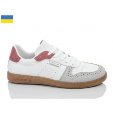 Кроссовки Demur AB720-1 білий-рожев