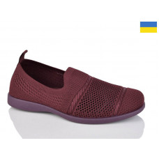 Слипоны Demur 713 бордо