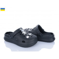 Кроксы Inblu F652 чорний