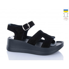 Босоножки Garti 2394 чорний замш