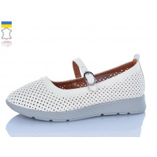 Туфли Sali 004-39 бежевий сір-п.