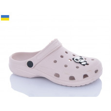 Кроксы Inblu SV18 бежевий