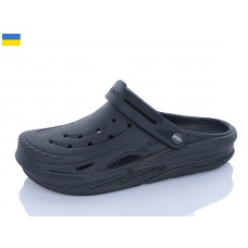 Кроксы M&L Alex13 ML103 чорний