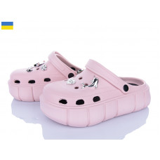 Кроксы Roks 152-9015 пудра